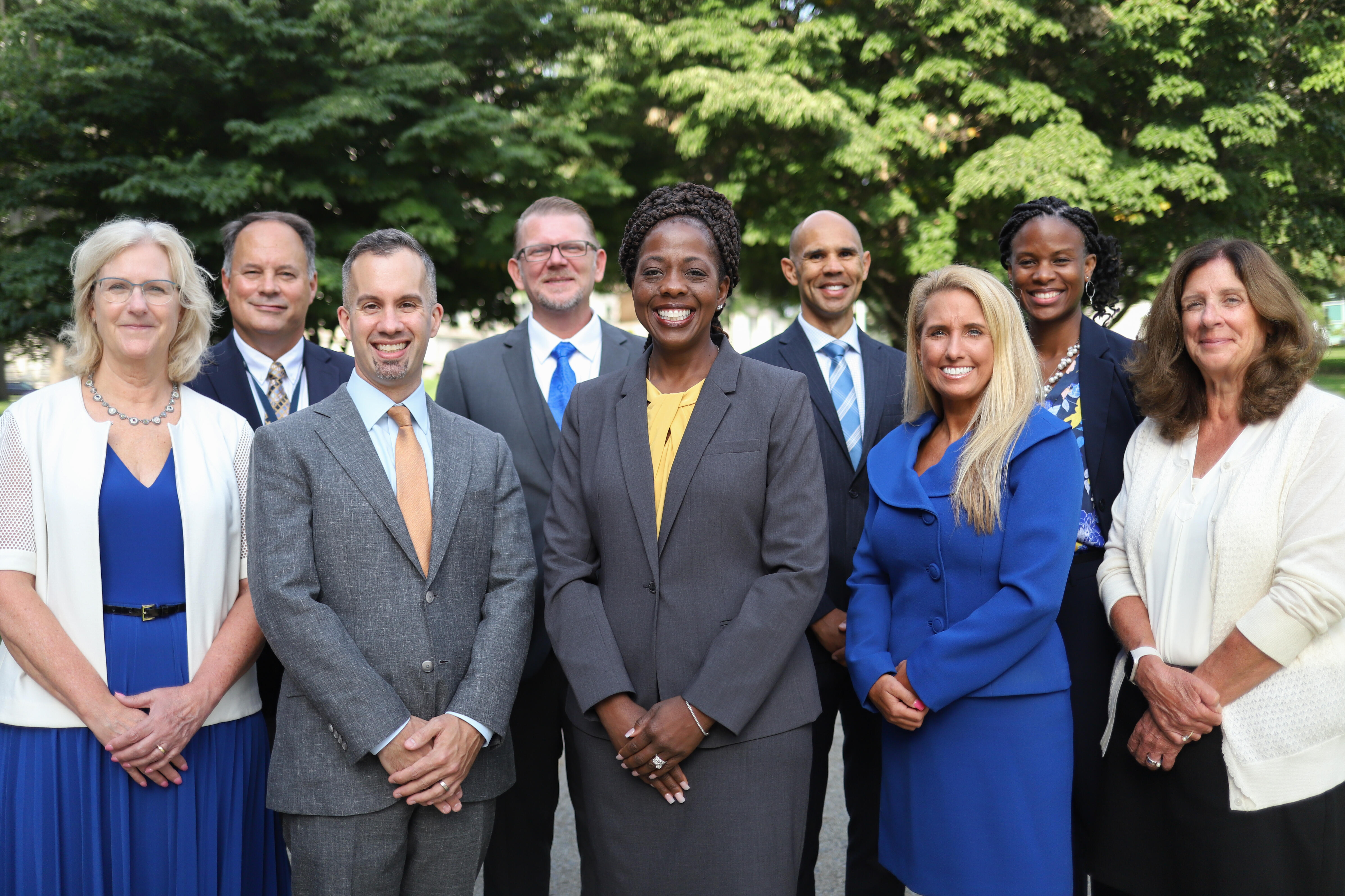 City School District of Albany superintendent and cabinet.