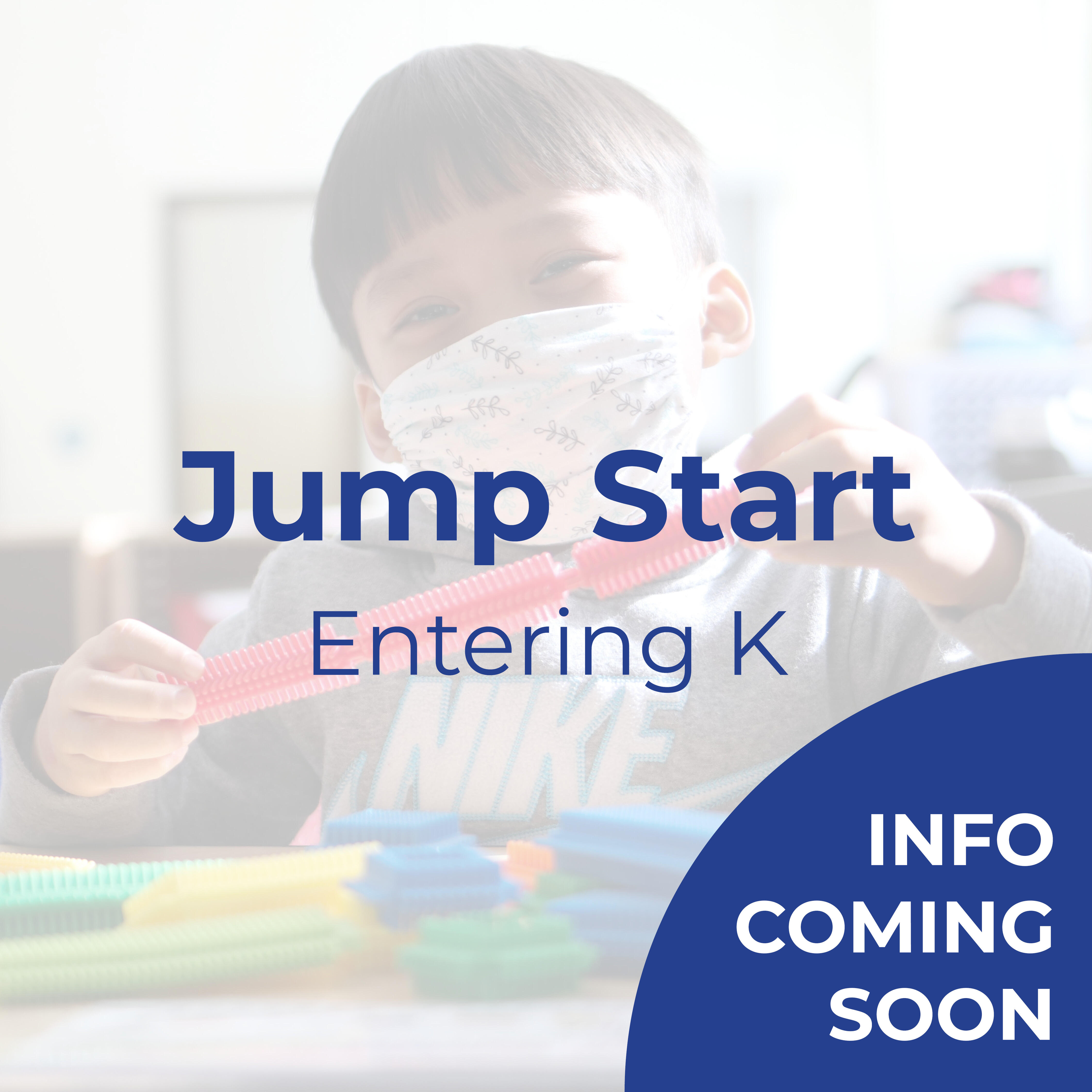 Text that reads "Jump Start: Entering K" 