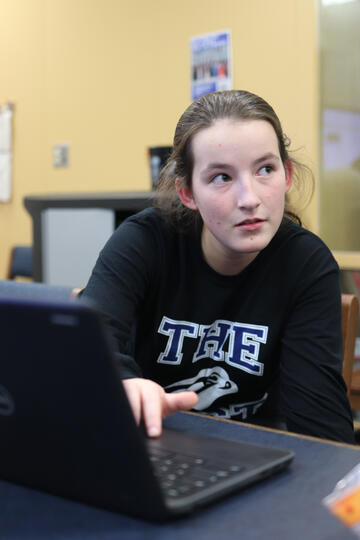 Student Help Desk's Sarah Bearden